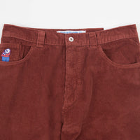 Polar Big Boy Cord Pants in Rust thumbnail
