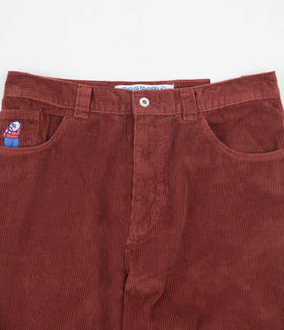 Polar Big Boy Cord Pants in Rust