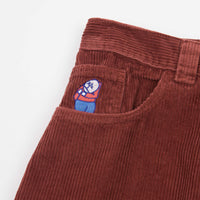 Polar Big Boy Cord Pants in Rust thumbnail