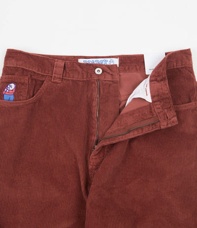 Polar Big Boy Cord Pants in Rust