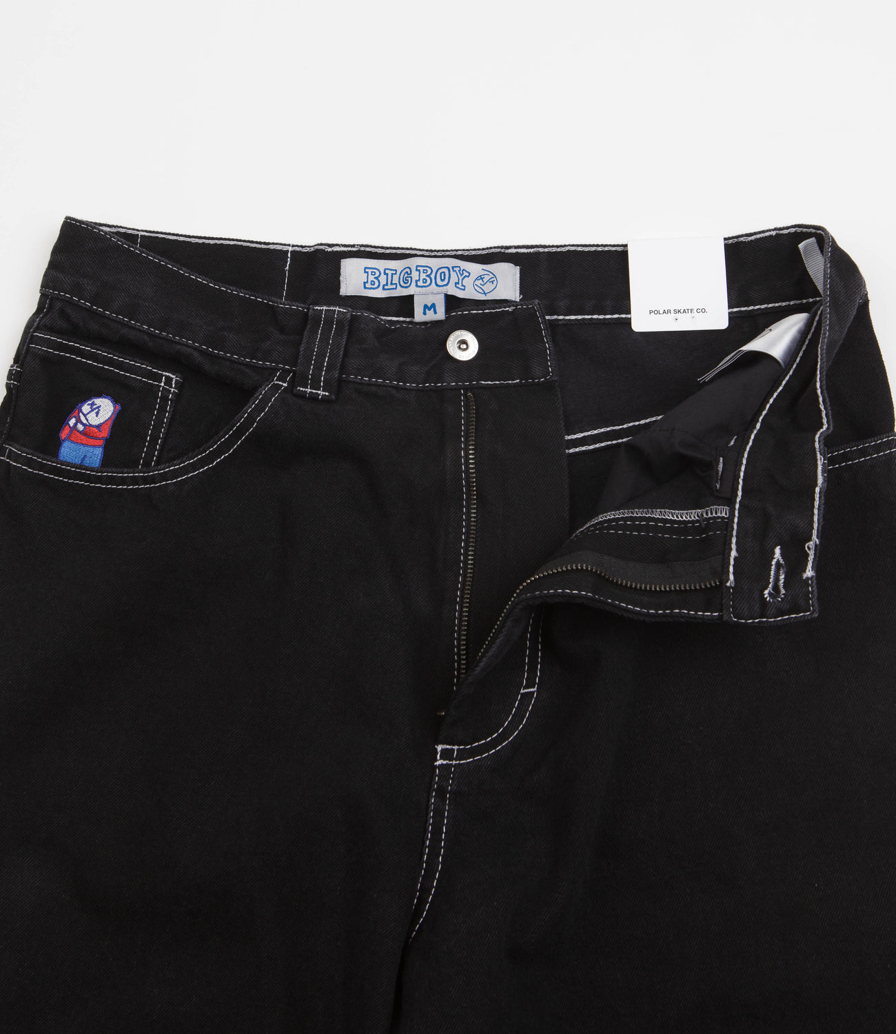 Polar Big Boy Jeans - Black | Flatspot