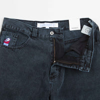 Polar Big Boy Jeans - Cyan Black | Flatspot