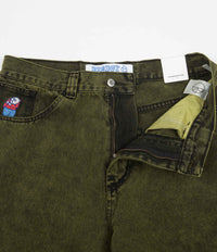 Polar Big Boy Jeans - Green Black | Flatspot