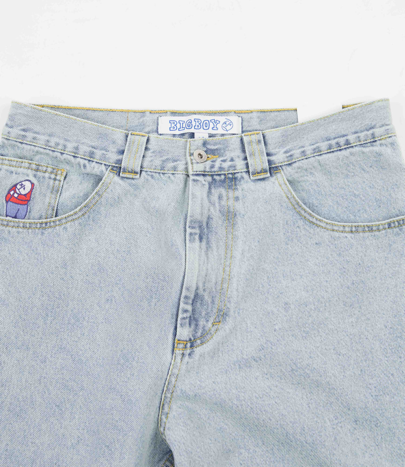 Polar Big Boy Jeans - Light Blue / Multi | Flatspot