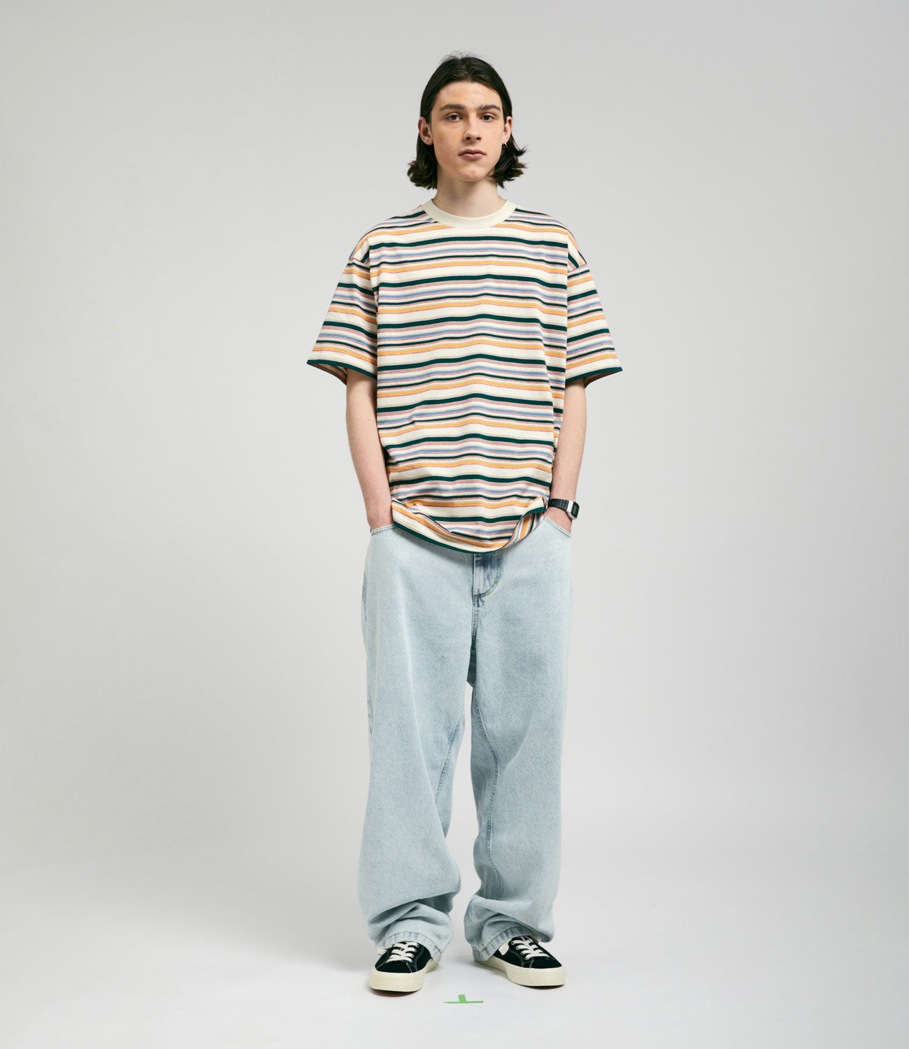 Kid's Trendy Straight Jeans Cool Boys Denim Pants Pockets - Temu