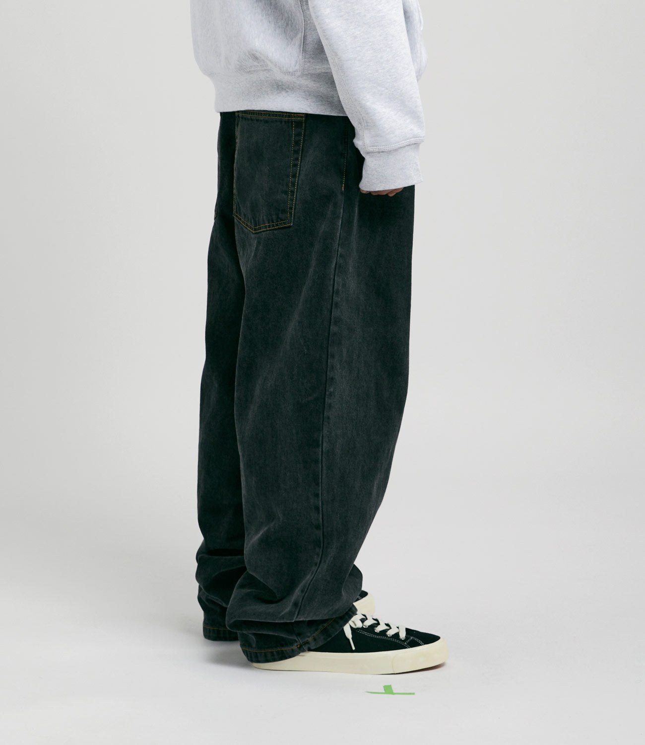 Polar Big Boy Jeans - Washed Black | Flatspot