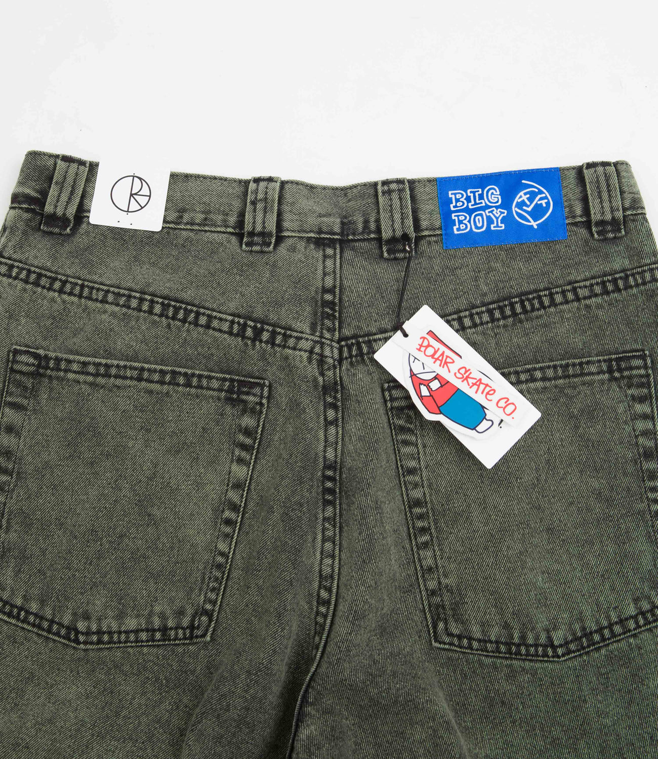 Polar Big Boy Shorts - Mint Black | Flatspot