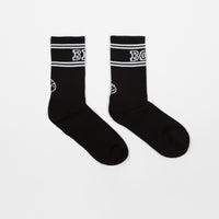 Polar Big Boy Socks - Black / White thumbnail