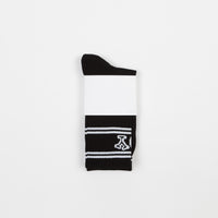 Polar Big Boy Socks - Black / White thumbnail