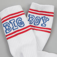 Polar Big Boy Socks - White / Blue / Red thumbnail
