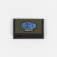 Polar Bubble Logo Key Wallet - Olive thumbnail