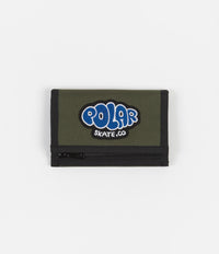 Polar Bubble Logo Key Wallet - Olive