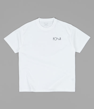 Polar Callistemon Fill Logo T-Shirt - White