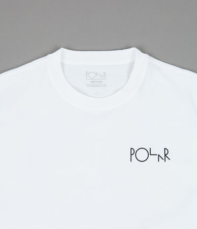 Polar Callistemon Fill Logo T-Shirt - White