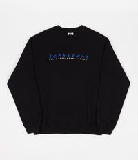 Polar Cartwheel Crewneck Sweatshirt - Black