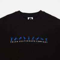 Polar Cartwheel Crewneck Sweatshirt - Black thumbnail