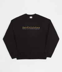 Polar Cartwheel Crewneck Sweatshirt - Black / Yellow