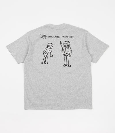 Polar Cash is Queen T-Shirt - Sport Grey