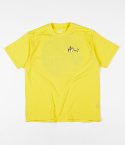 Polar Castle Fill Logo T-Shirt - Yellow