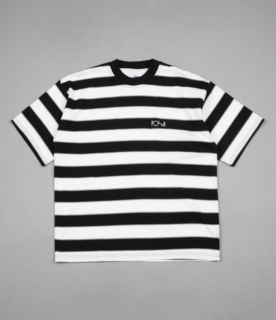 Polar Checkered Surf T-Shirt - Black / White