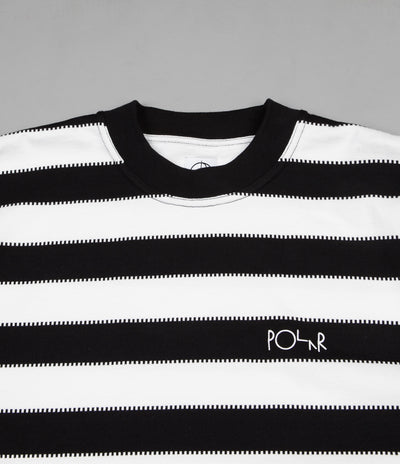 Polar Checkered Surf T-Shirt - Black / White