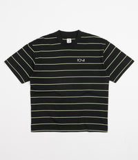 Polar Checkered Surf T-Shirt - Black / White / Green
