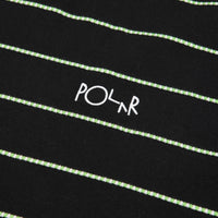 Polar Checkered Surf T-Shirt - Black / White / Green thumbnail