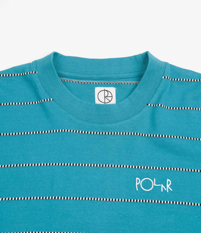 Polar Checkered Surf T-Shirt - Turquoise