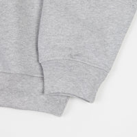 Polar Collar Zip Sweatshirt - Sport Grey thumbnail