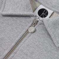 Polar Collar Zip Sweatshirt - Sport Grey thumbnail