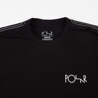 Polar Contrast Long Sleeve T-Shirt - Black thumbnail