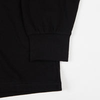 Polar Contrast Long Sleeve T-Shirt - Black thumbnail