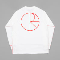 Polar Contrast Long Sleeve T-Shirt - White / Red thumbnail