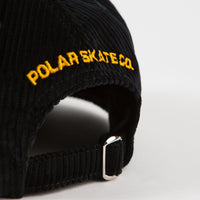 Polar Cord 5 Panel Cap - Black thumbnail