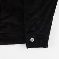 Polar Cord Zipped Jacket - Black thumbnail