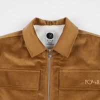 Polar Cord Zipped Jacket - Tan thumbnail