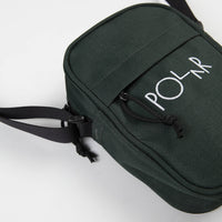 Polar Cordura Script Logo Mini Dealer Bag - Dark Green thumbnail