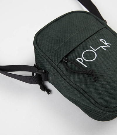 Polar Cordura Script Logo Mini Dealer Bag - Dark Green