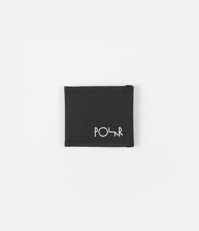 Polar Cordura Script Logo Wallet - Black