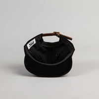 Polar Flat Corduroy Cap - Black thumbnail