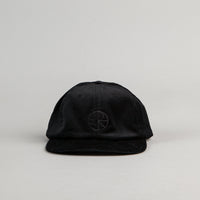 Polar Flat Corduroy Cap - Black thumbnail