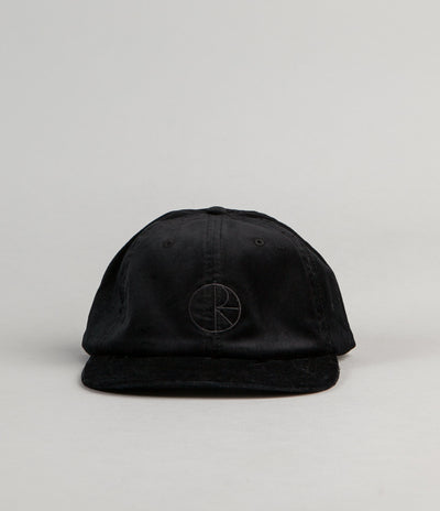 Polar Flat Corduroy Cap - Black