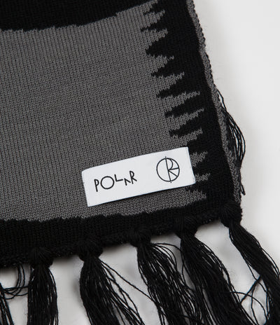 Polar Cowboy Scarf - Grey / Black