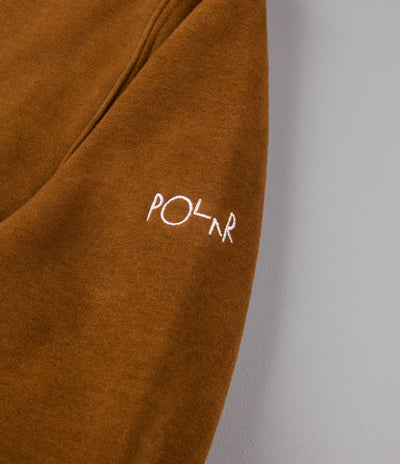 Polar Cozy Mock Neck Sweatshirt - Caramel