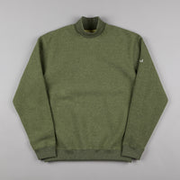 Polar Cozy Mock Neck Sweatshirt - Moss thumbnail