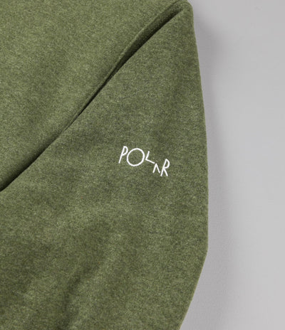 Polar Cozy Mock Neck Sweatshirt - Moss