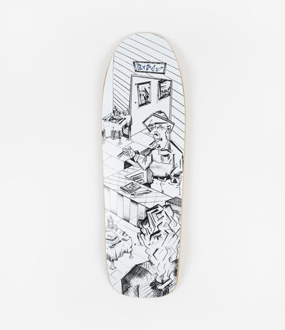 Polar Dane Brady Bistro Dane1 Shape Deck - White - 9.75"