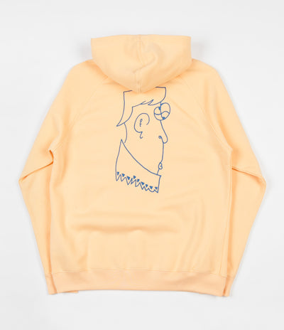 Polar Dane Doodle Hooded Sweatshirt - Apricot Sherbet