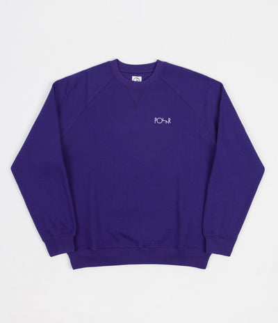 Polar Default Crewneck Sweatshirt - Purple