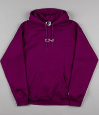Polar Default Hooded Sweatshirt - Deep Prune